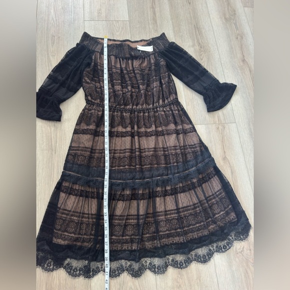 HD IN PARIS Anthropologie Black and Tan Textured Top 🖤🤎
*NEW WITH TAGS 🏷️ - Picture 4 of 10